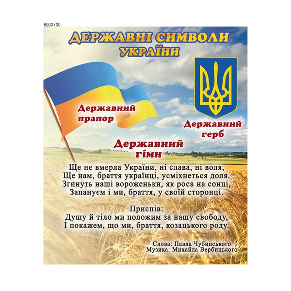 Комплекс стендов в кабинет защиты Украины 2525 фото