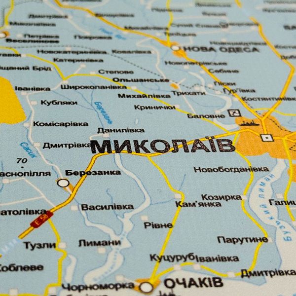 Карта України адміністративна 180х120 см, 2023 рік НА ПЛАНКАХ 0902 фото