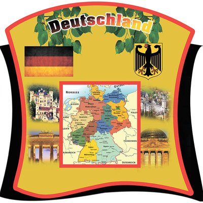 Cтенд німецька мова 1362 1362 фото