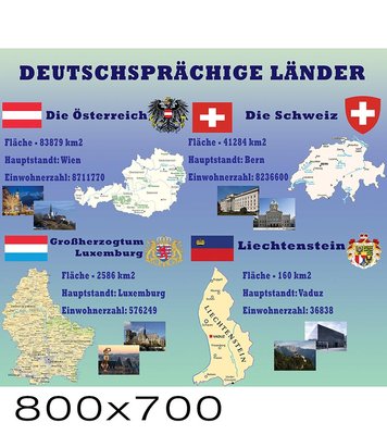Cтенд німецька мова 1378 1378 фото
