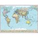 Політична карта світу 216х158 на планках 8015 фото 1